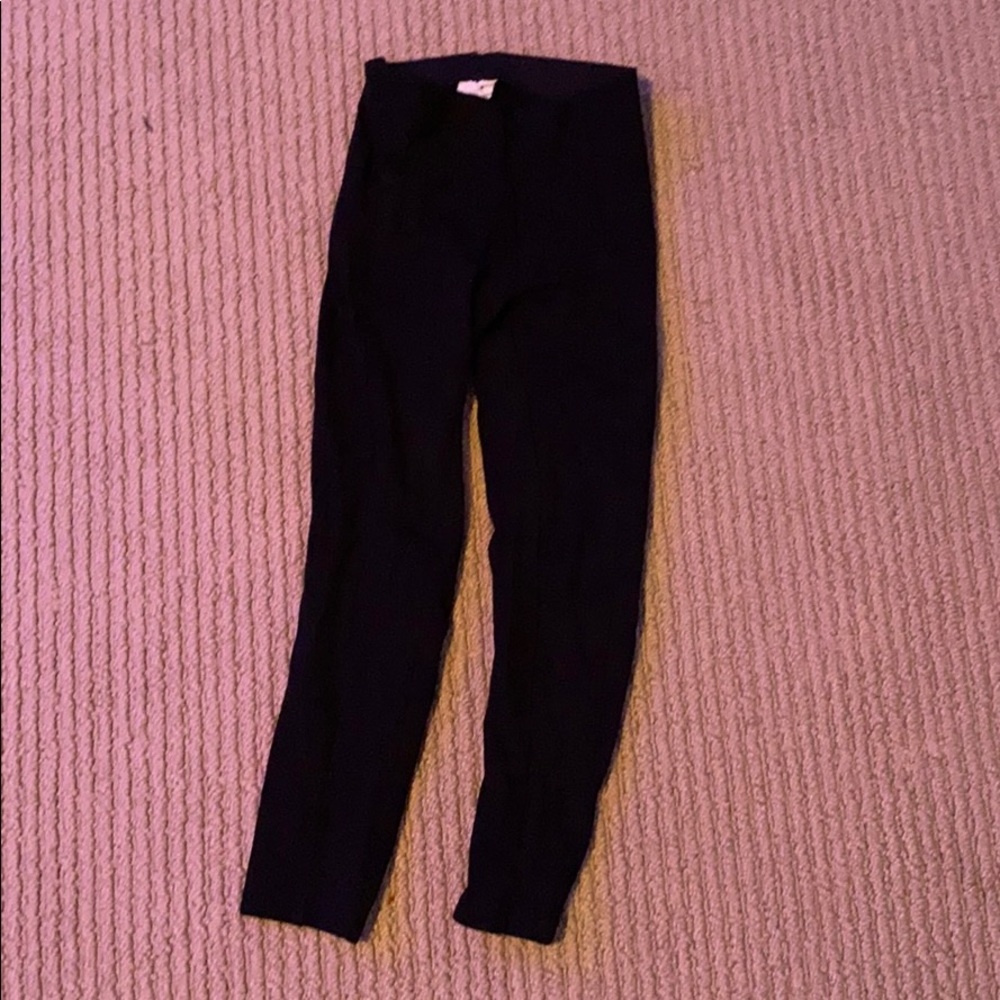 black leggings
